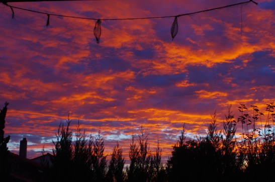 n°3 "Le soleil se couche à la maison" Marius Dollé 4 ans 1/2 