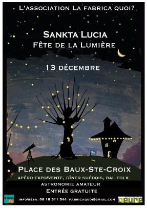 affiche sanktaòla fabrica quoi 2014 les baux ste croix  