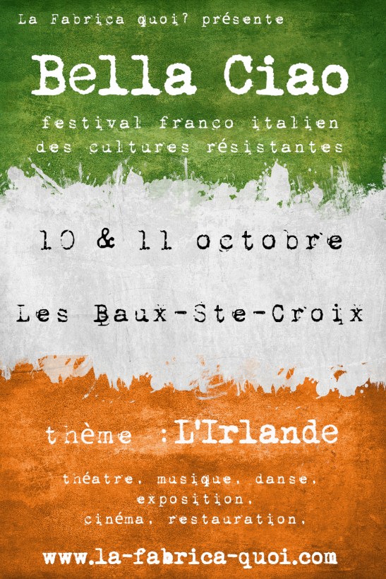 affiche bella ciao octobre 2015