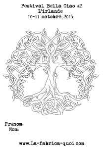 coloriage 6 bella ciao