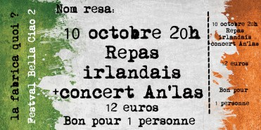 ticket repas la fabrica quoi 2015 